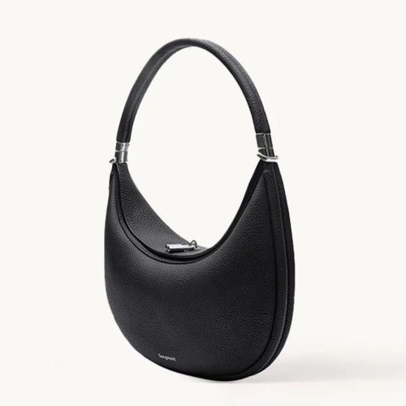SONGMONT Medium Convertible ‘Luna’ Bag in Onyx/Silver - Picture 1 of 8